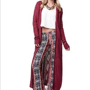 Pacsun LA Hearts Duster Knit Cardigan